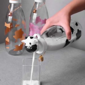 بطری شیر طرح گاو